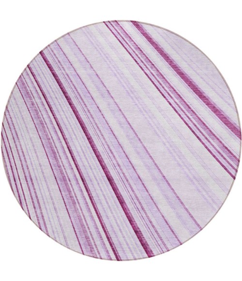 Addison Chantille ACN981-Lavender 8 ft. X 8 ft. Round Rug