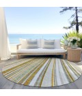 Addison Chantille ACN981-Linen 8 ft. X 8 ft. Round Rug