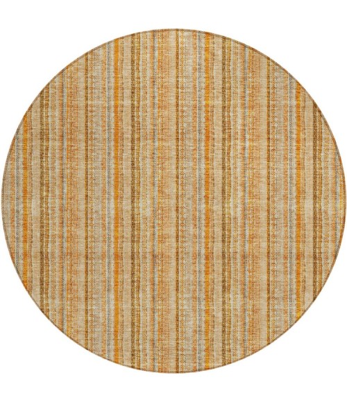 Addison Chantille ACN982-Peach 8 ft. X 8 ft. Round Rug