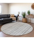 Addison Chantille ACN982-Silver 8 ft. X 8 ft. Round Rug