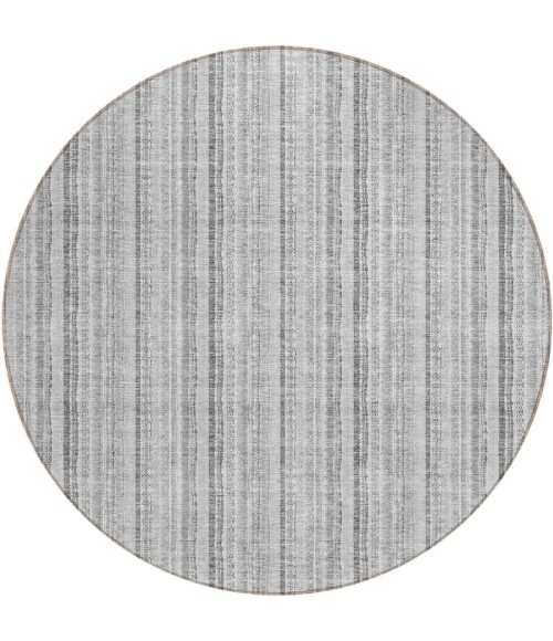 Addison Chantille ACN982-Silver 8 ft. X 8 ft. Round Rug
