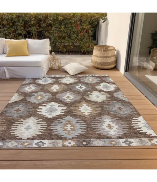 Addison Chantille ACN983-Brown 5 ft. X 7 ft. 6 in. Rectangle Rug