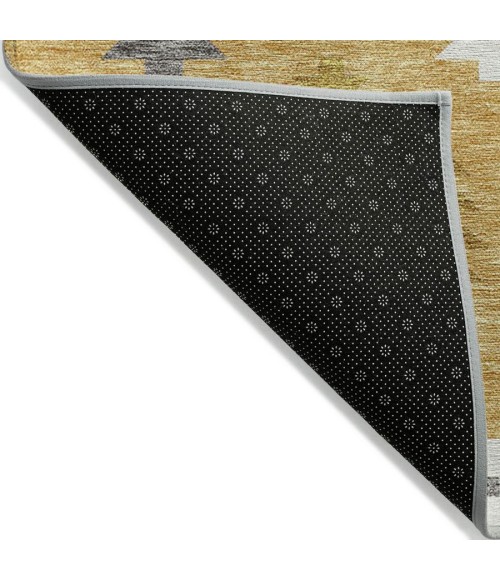 Addison Chantille ACN983-Gold 8 ft. X 8 ft. Round Rug
