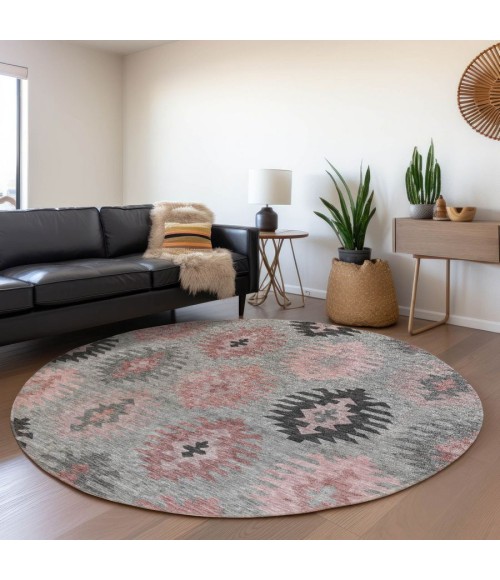 Addison Chantille ACN983-Gray 8 ft. X 8 ft. Round Rug