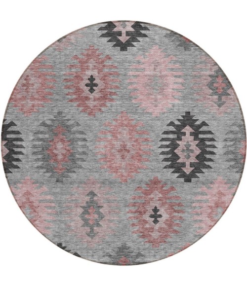 Addison Chantille ACN983-Gray 8 ft. X 8 ft. Round Rug