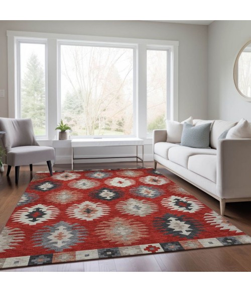 Addison Chantille ACN983-Red 5 ft. X 7 ft. 6 in. Rectangle Rug
