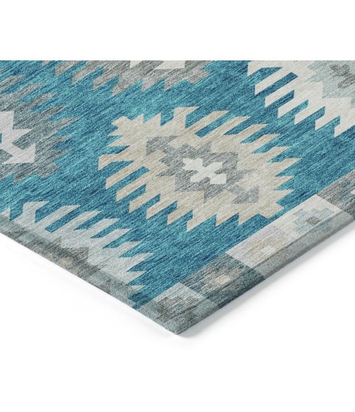 Addison Chantille ACN983-Teal 8 ft. X 10 ft. Rectangle Rug
