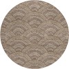 Addison Chantille ACN984-Brown 8 ft. X 8 ft. Round Rug