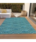 Addison Chantille Rug ACN984-Teal 10 ft. X 14 ft. Rectangle - Rugs Town Addison Chantille ACN984-Teal 10 ft. X 14 ft. Rectangle Rug