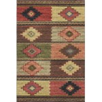 Addison Mayfield Brown AMF176 - 8ft. Round Rug
