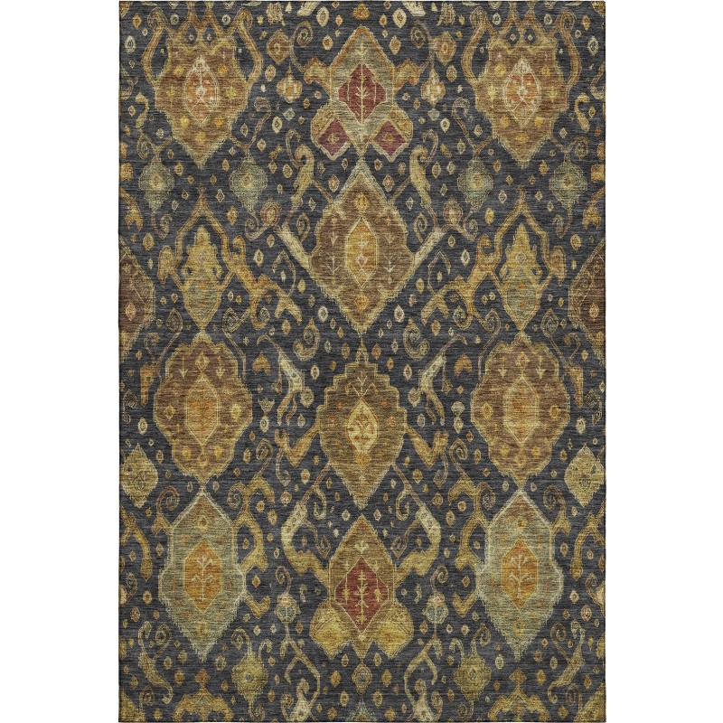 Addison Mayfield Gray AMF2306 - 8ft. Round Rug