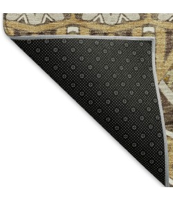 Addison Mayfield Gold AMF909 - 8ft. Round Rug