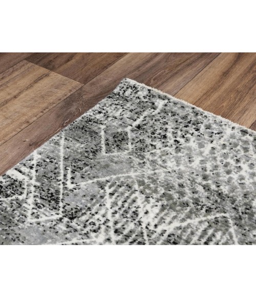 Rugs Town Aurora Grey 005111 9 ft. X 12 ft. Rectangle Rug