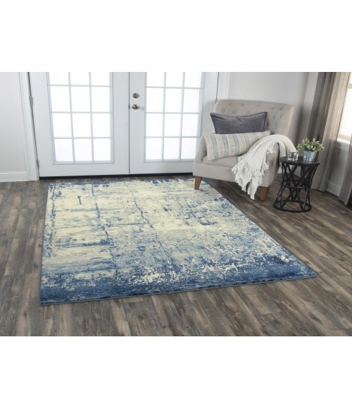 Rugs Town Essential Blue Rug 007107 2 ft. 6 in. X 10 ft. Rectangle - Rugs Town Rugs Town Essential Blue 007107 2 ft. 6 in. X 10 ft. Rectangle Rug
