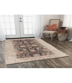 Rugs Town Infinity Brown/ Beige 008102 5 ft. X 8 ft. Rectangle Rug