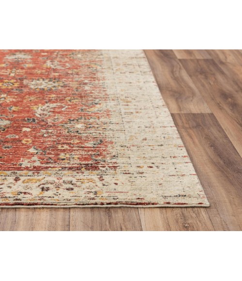 Rugs Town Infinity Red/ Beige Rug 008103 5 ft. X 8 ft. Rectangle - Rugs Town Rugs Town Infinity Red/ Beige 008103 5 ft. X 8 ft. Rectangle Rug