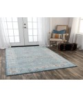 Rugs Town Infinity Blue/ Beige Rug 008106 5 ft. X 8 ft. Rectangle - Rugs Town Rugs Town Infinity Blue/ Beige 008106 5 ft. X 8 ft. Rectangle Rug