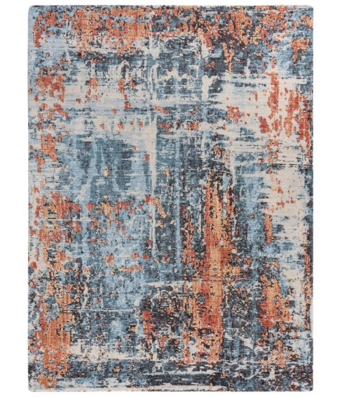 Rugs Town Alure Blue Rug 009101 5 ft. X 8 ft. Rectangle - Rugs Town Rugs Town Alure Blue 009101 5 ft. X 8 ft. Rectangle Rug