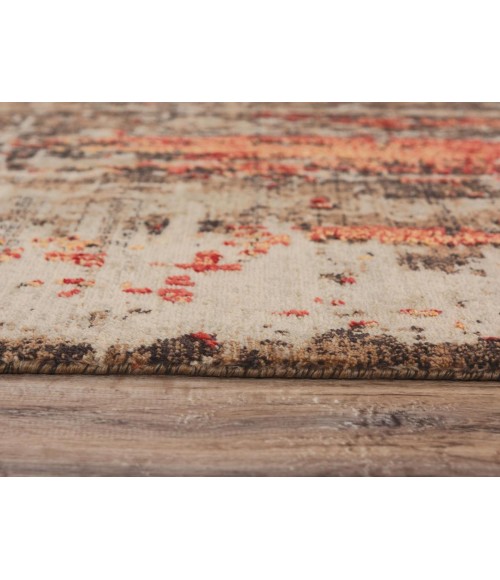 Rugs Town Alure Brown Rug 009102 5 ft. X 8 ft. Rectangle - Rugs Town Rugs Town Alure Brown 009102 5 ft. X 8 ft. Rectangle Rug
