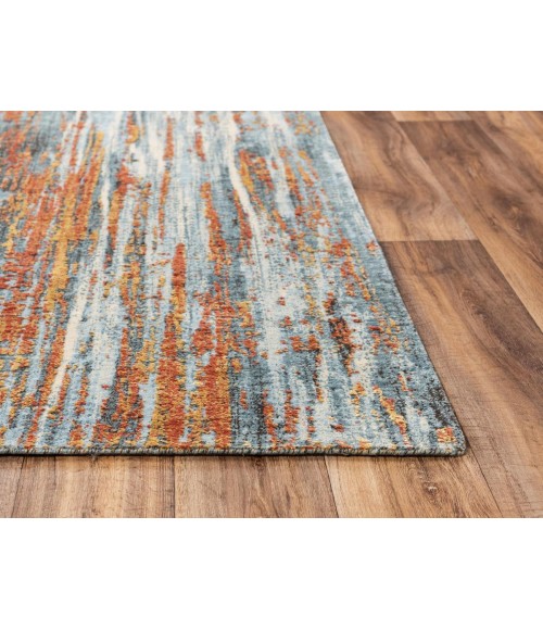 Rugs Town Alure Blue 009103 8 ft. X 10 ft. Rectangle Rug