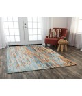 Rugs Town Alure Blue 009103 8 ft. X 10 ft. Rectangle Rug