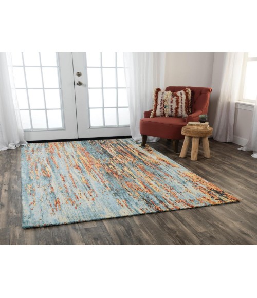 Rugs Town Alure Blue 009103 8 ft. X 10 ft. Rectangle Rug