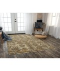 Rugs Town Intrepid Beige/ Brown 010101 5 ft. X 8 ft. Rectangle Rug