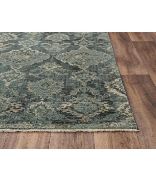 Rugs Town Intrepid Blue/ Beige 010102 9 ft. X 12 ft. Rectangle Rug