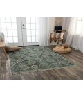 Rugs Town Intrepid Blue/ Beige 010102 9 ft. X 12 ft. Rectangle Rug