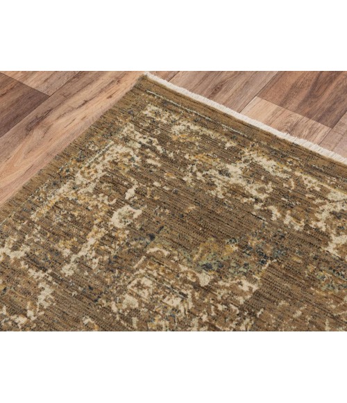 Rugs Town Intrepid Brown/ Beige 010103 5 ft. X 8 ft. Rectangle Rug