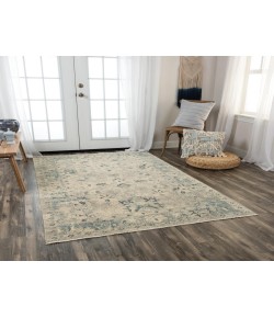Rugs Town Intrepid Beige/ Blue 010106 10 ft. X 13 ft. Rectangle Rug