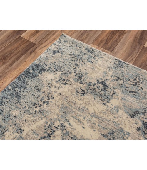 Rugs Town Intrepid Blue 010109 8 ft. X 10 ft. Rectangle Rug