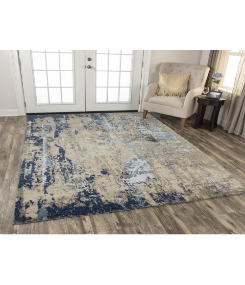 Rugs Town Noble Dark Blue Rug 011103 6 ft. X 9 ft. Rectangle - Rugs Town Rugs Town Noble Dark Blue 011103 6 ft. X 9 ft. Rectangle Rug