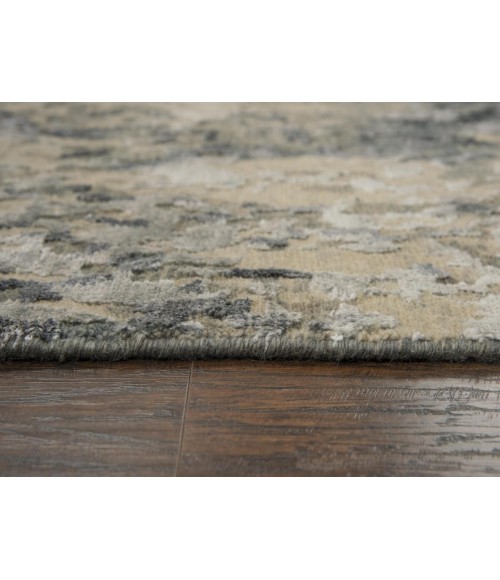 Rugs Town Noble Charcoal Rug 011106 6 ft. X 9 ft. Rectangle - Rugs Town Rugs Town Noble Charcoal 011106 6 ft. X 9 ft. Rectangle Rug