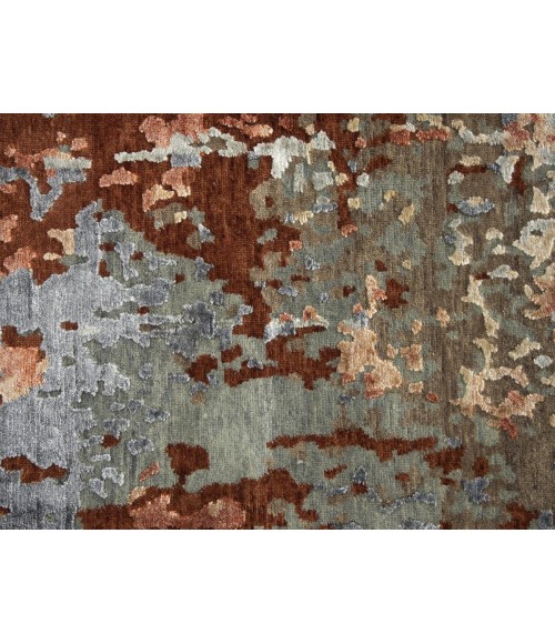 Rugs Town Noble Rust Rug 011109 6 ft. X 9 ft. Rectangle - Rugs Town Rugs Town Noble Rust 011109 6 ft. X 9 ft. Rectangle Rug