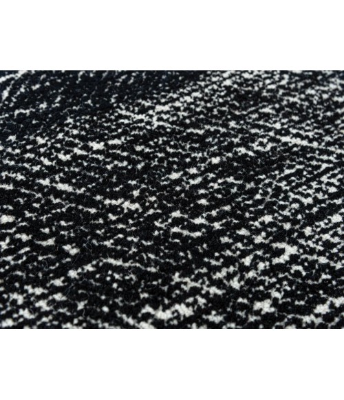 Rugs Town Trace Black Rug 014101 7 ft. 6 in. X 9 ft. 6 in. Rectangle - Rugs Town Rugs Town Trace Black 014101 7 ft. 6 in. X 9 ft. 6 in. Rectangle Rug