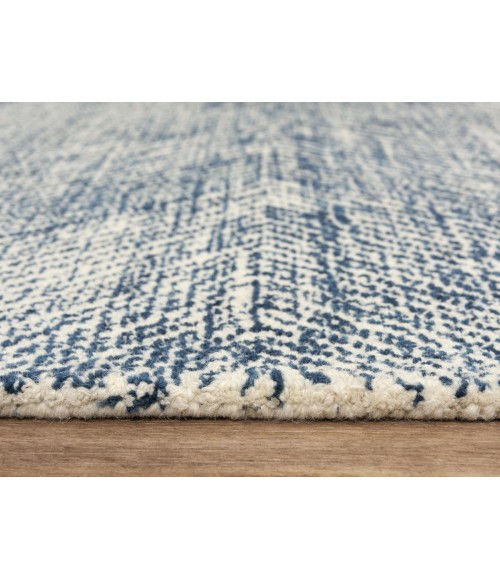 Rugs Town Trace Navy Rug 014102 7 ft. 6 in. X 9 ft. 6 in. Rectangle - Rugs Town Rugs Town Trace Navy 014102 7 ft. 6 in. X 9 ft. 6 in. Rectangle Rug