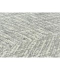 Rugs Town Trace Grey 014104 7 ft. 6 in. X 9 ft. 6 in. Rectangle Rug