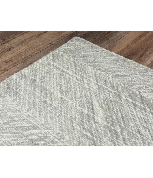 Rugs Town Trace Grey 014104 7 ft. 6 in. X 9 ft. 6 in. Rectangle Rug