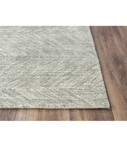 Rugs Town Trace Grey 014104 7 ft. 6 in. X 9 ft. 6 in. Rectangle Rug