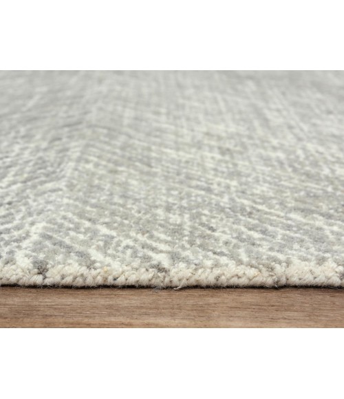 Rugs Town Trace Grey 014104 7 ft. 6 in. X 9 ft. 6 in. Rectangle Rug