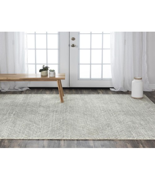 Rugs Town Trace Grey 014104 7 ft. 6 in. X 9 ft. 6 in. Rectangle Rug