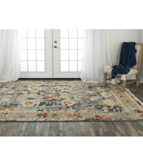 Rugs Town Abby Dark Grey 016101 9 ft. X 12 ft. Rectangle Rug