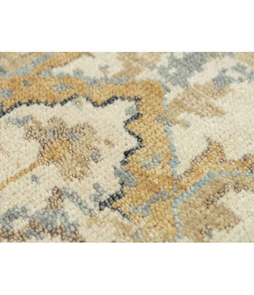 Rugs Town Abby Beige Rug 016102 6 ft. X 9 ft. Rectangle - Rugs Town Rugs Town Abby Beige 016102 6 ft. X 9 ft. Rectangle Rug