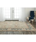 Rugs Town Abby Light Blue 016103 9 ft. X 12 ft. Rectangle Rug