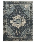 Rugs Town Abby Dark Blue Rug 016107 6 ft. X 9 ft. Rectangle - Rugs Town Rugs Town Abby Dark Blue 016107 6 ft. X 9 ft. Rectangle Rug