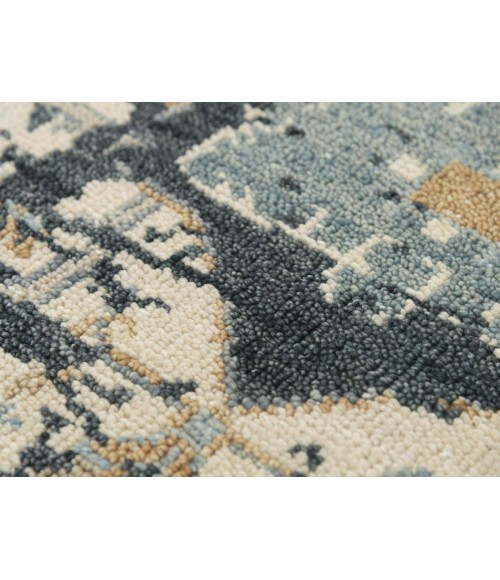 Rugs Town Abby Dark Blue Rug 016107 6 ft. X 9 ft. Rectangle - Rugs Town Rugs Town Abby Dark Blue 016107 6 ft. X 9 ft. Rectangle Rug