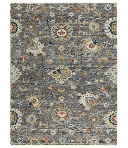 Rugs Town Abby Grey 016113 8 ft. X 10 ft. Rectangle Rug