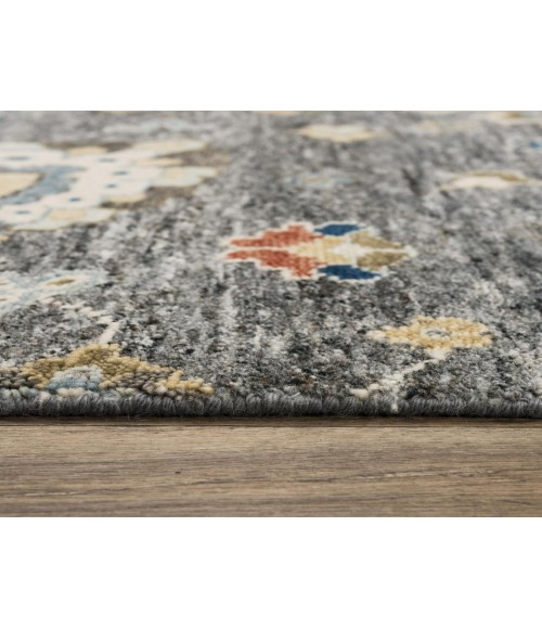 Rugs Town Abby Grey 016113 8 ft. X 10 ft. Rectangle Rug