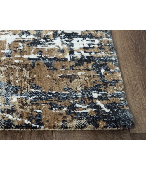 Rugs Town Elect Brown Rug 017105 2 ft. 6 in. X 8 ft. Rectangle - Rugs Town Rugs Town Elect Brown 017105 2 ft. 6 in. X 8 ft. Rectangle Rug